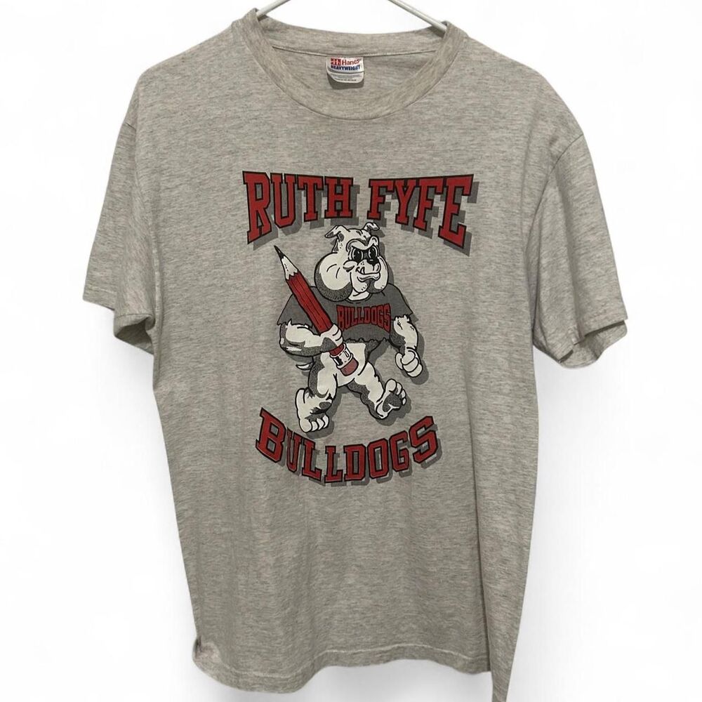 Hanes Men's Grey T-shirt